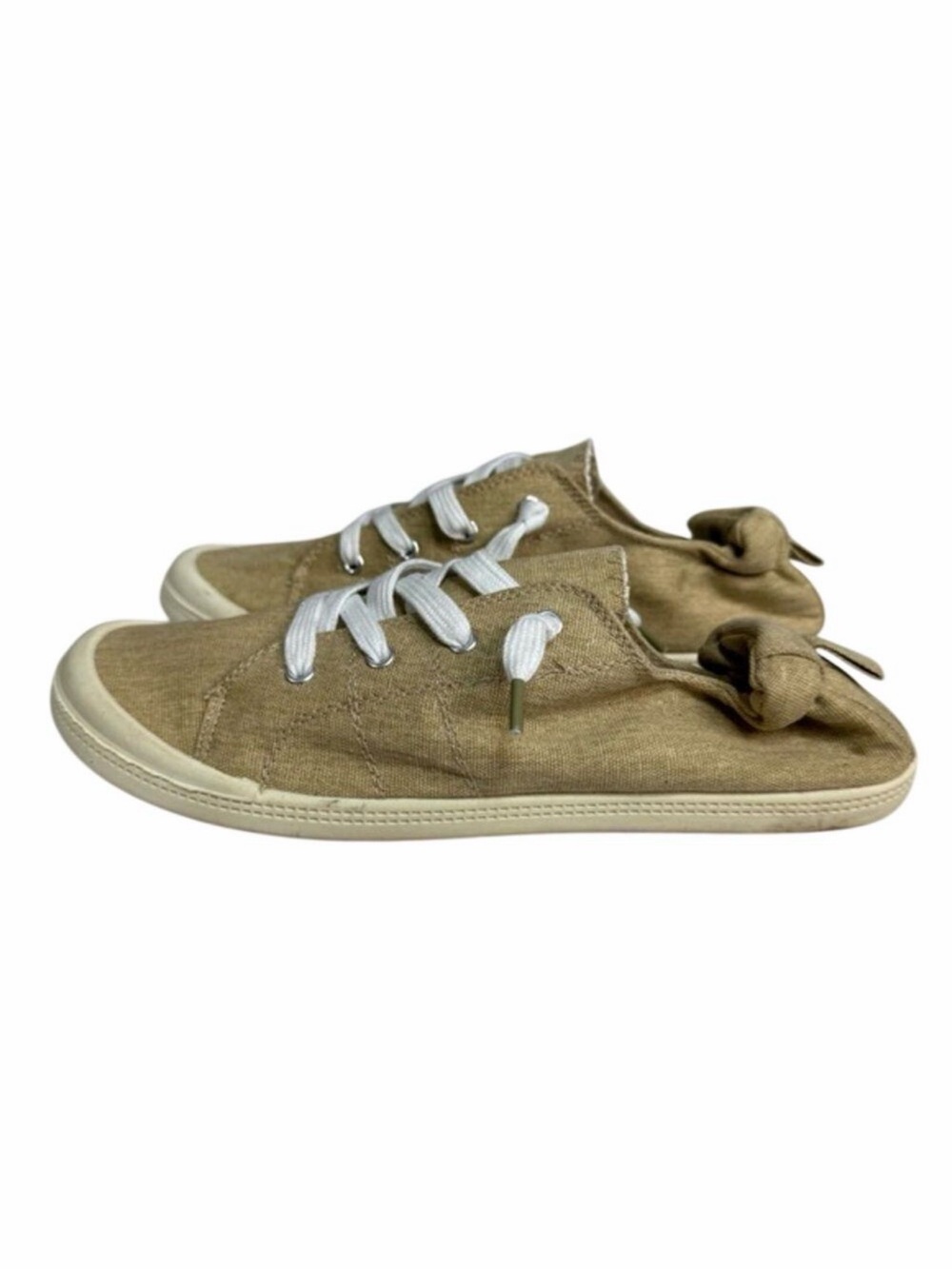 Rampage Women’s Canvas Sneakers sz 9 Pull On # Box 457